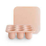 Mushie Fresh Food Feeder Freezer Tray - Blush