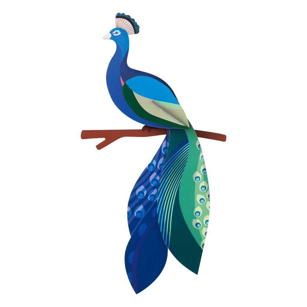 3D Wall Art - Paradise Bird - Peacock