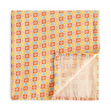 Mushie Organic Cotton Muslin Baby Swaddle - Happy Flowers Check
