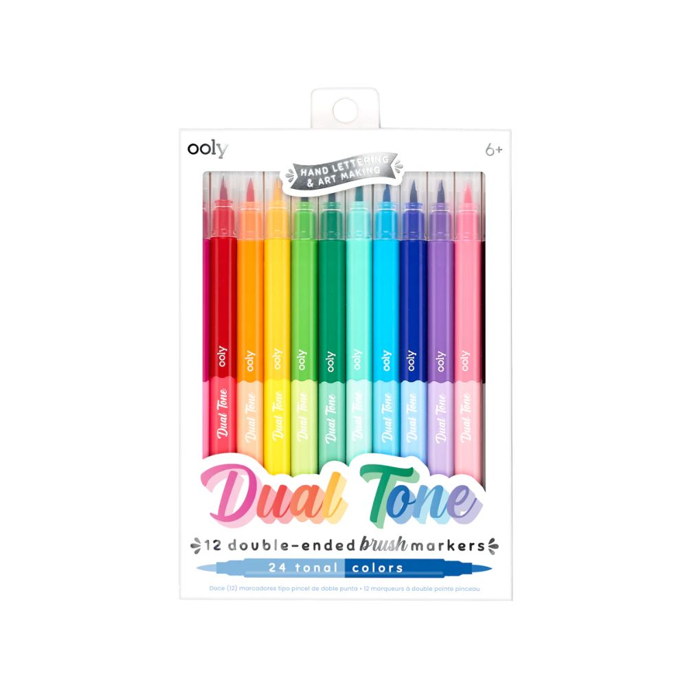 Dual Tone - Double-Ended Brush Markers