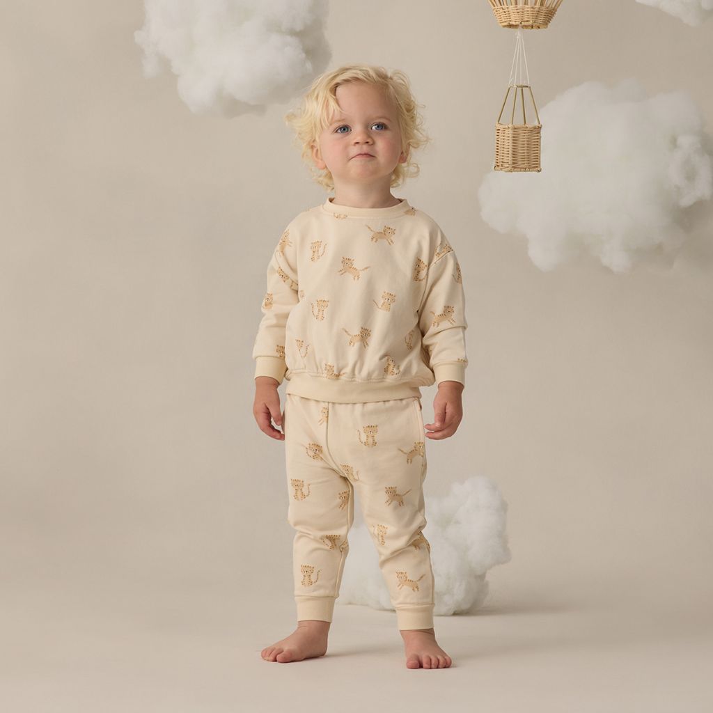 Quincy Mae Relaxed Sweatpants Tigers