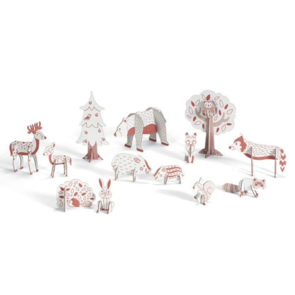 Djeco Color Assemble Play - Wood