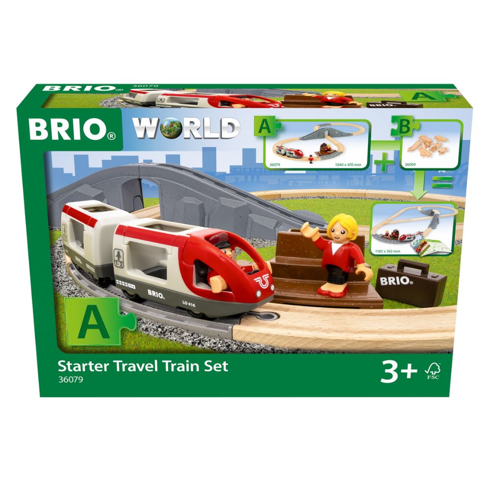 Brio Starter Travel Train Set