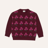The Campamento Flowers Burgundy Jumper