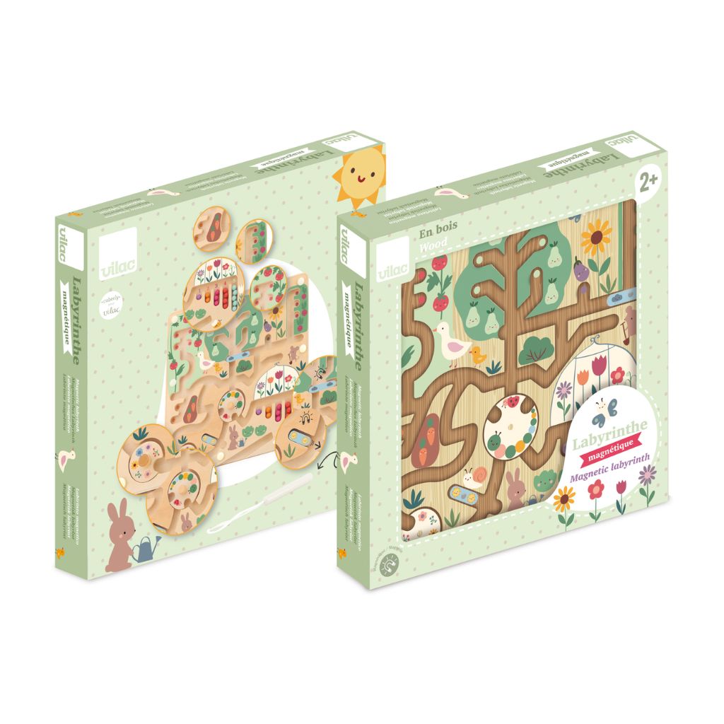 Magnetic Labyrinth / Maze, Harvest in the Garden by Sarah Betz