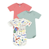 Petit Bateau Opera Paris SS Body 3pcs