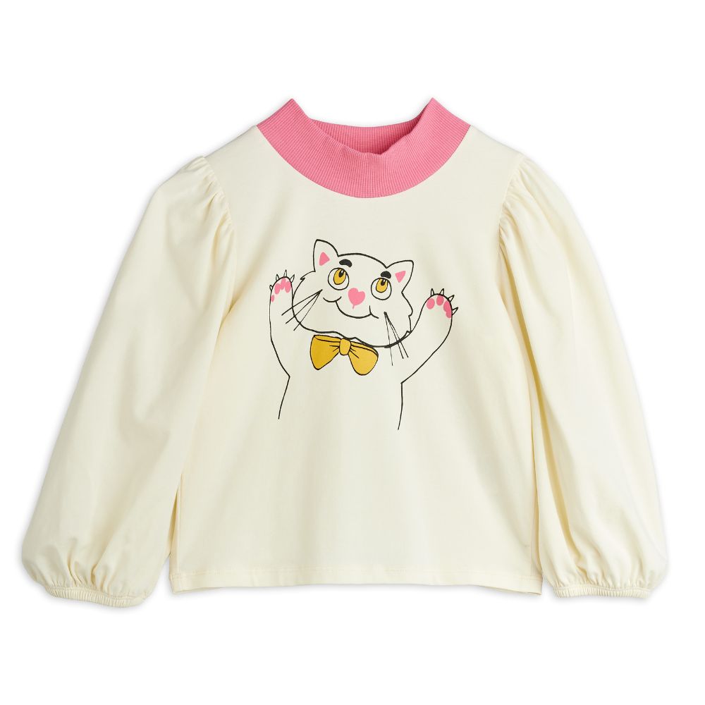 Mini Rodini Cat sp Balloon Sleeve Top