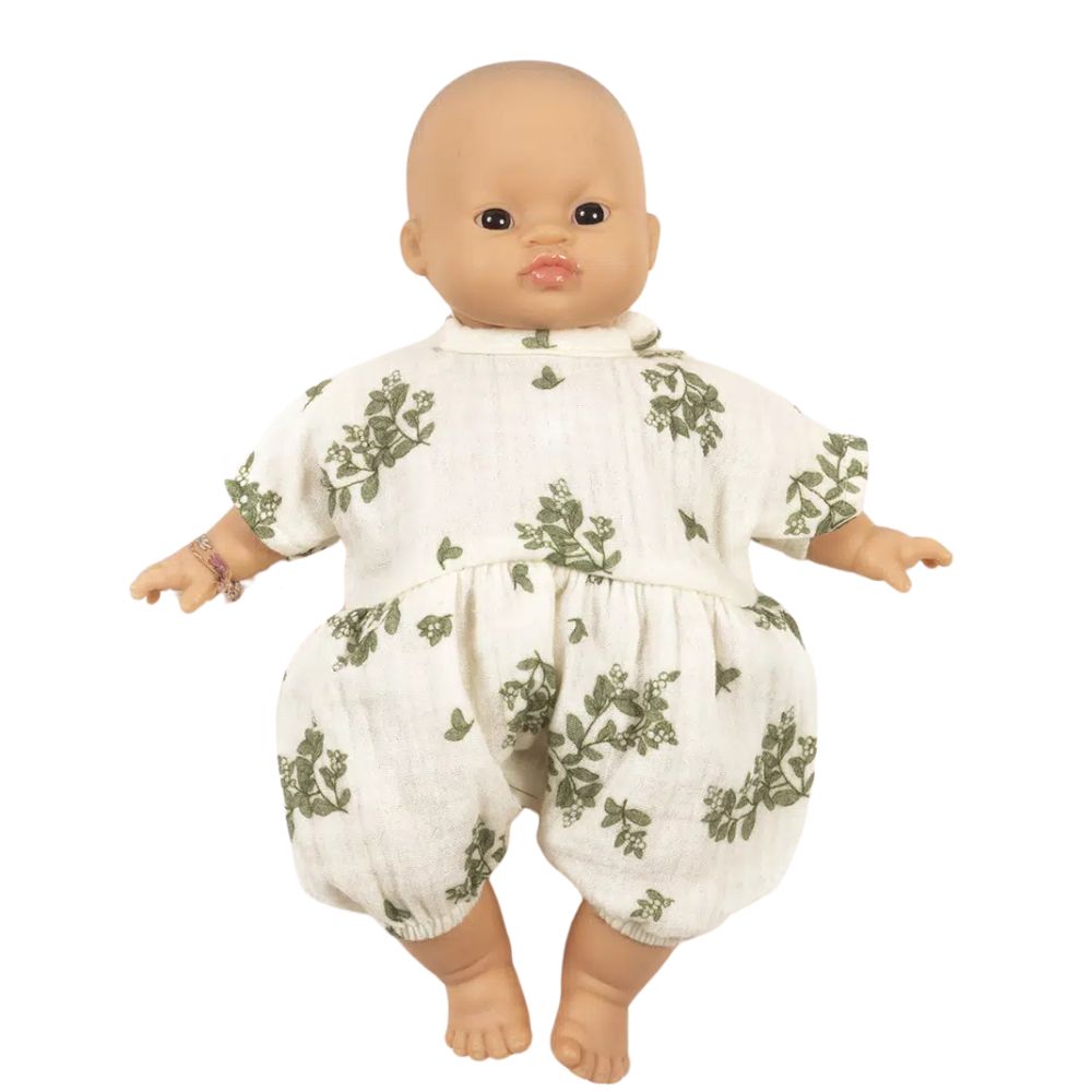 Minikane Babies Collection 28cm- Noa cotton gauze romper Gui