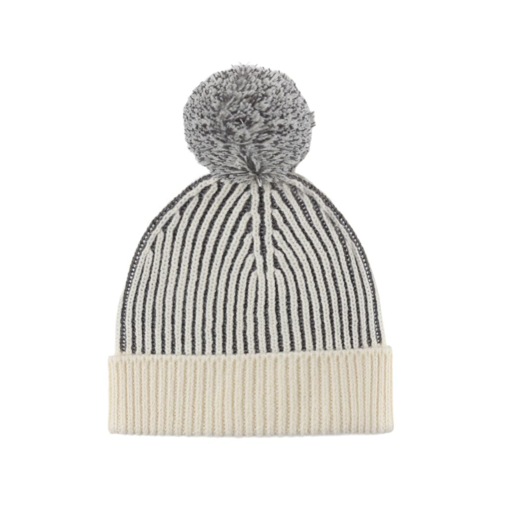 Quincy Mae Beanie Midnight Stripe