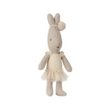 Maileg Rabbit, Micro - Ballet suit and skirt cream