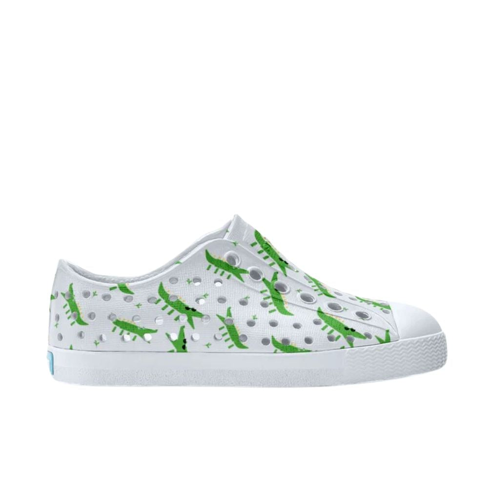 Jefferson Big Kid Print Shell White / Alligator
