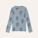 The Campamento Bouquets Light Blue Tshirt
