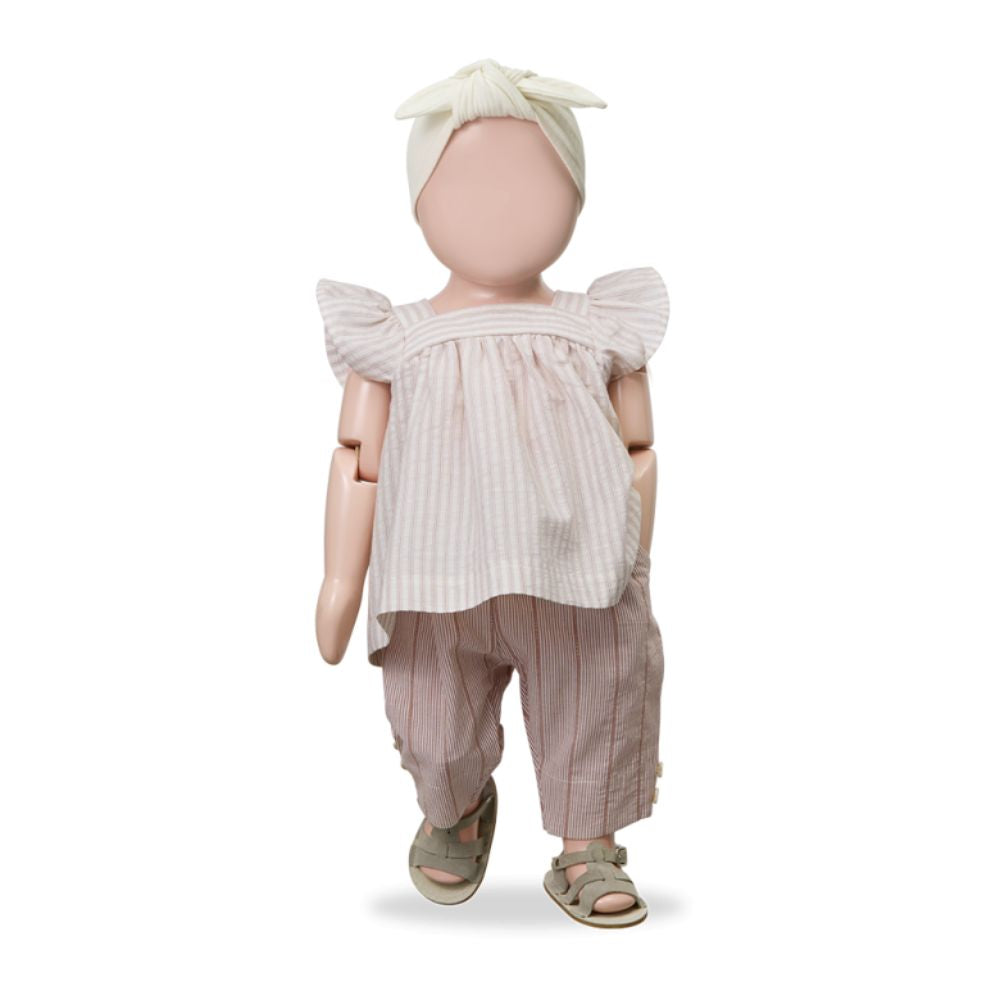 1 + in the Family VENTALLO Striped Poplin Dress