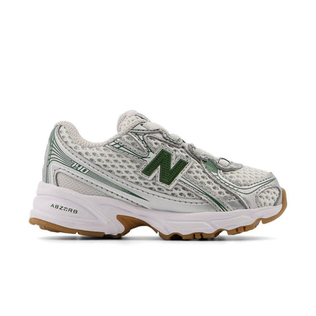 New Balance 740 Toddler Bungee Silver Green