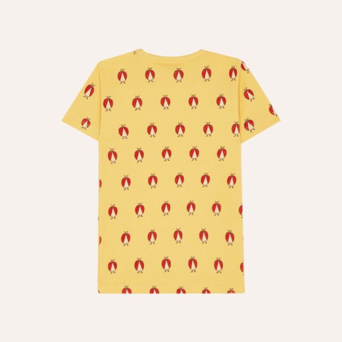 The Campamento Ladybug Allover Yellow Tshirt
