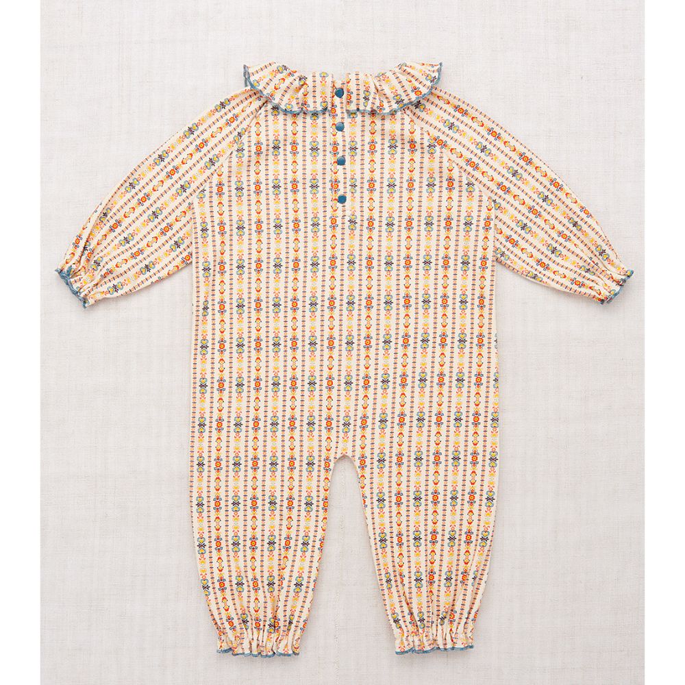 【misha&puff】Baby Pierrot Onesie 6-12m Long Sleeve Baby Romper | Misha & Puff