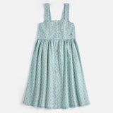 Bobo Choses Daisy Mosaic all over woven dress