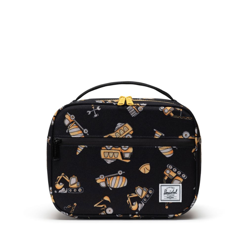 Herschel Pop Quiz Lunch Box Construction Site