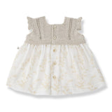 1 + in the Family SAONA Embroidered Garza Dress