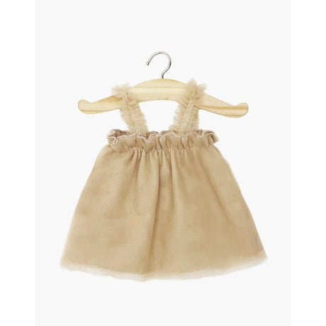 Minikane Clothing for Gordis Dolls 34cm - Noémie tutu – pebble cotton & honey tulle