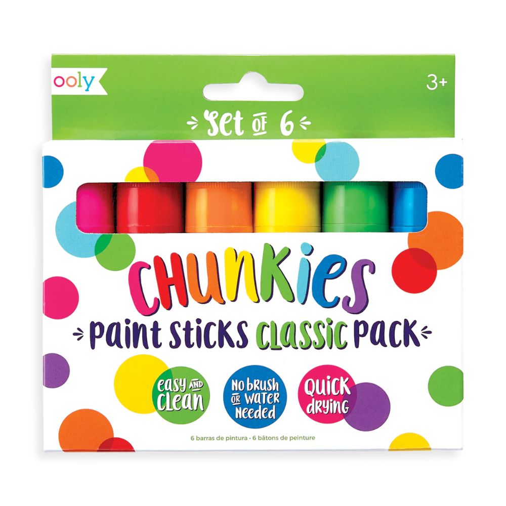 Chunkies Paint Sticks Classic Set of 6