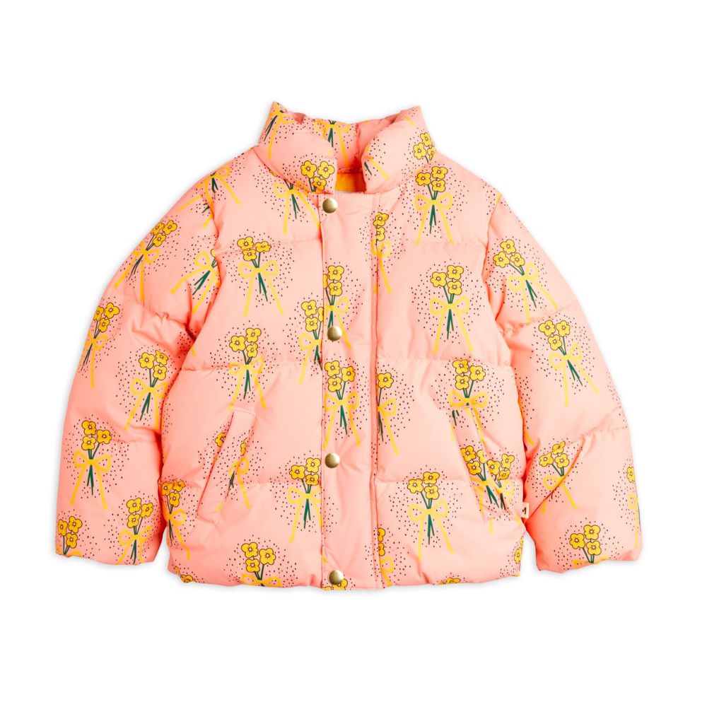 Mini Rodini Winter Flowers aop City Puffer Jacket – Kol Kid