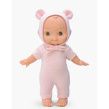 Minikane Mini Panchas Doll 27cm Ninon at home - Pink Mouse outfit