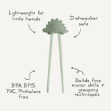 Mushie Training Chopsticks - Dried Thyme