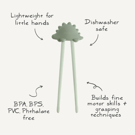 Mushie Training Chopsticks - Dryied Thyme