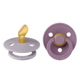 BIBS Pacifier Original COLOUR Latex 2 PK Anatomical