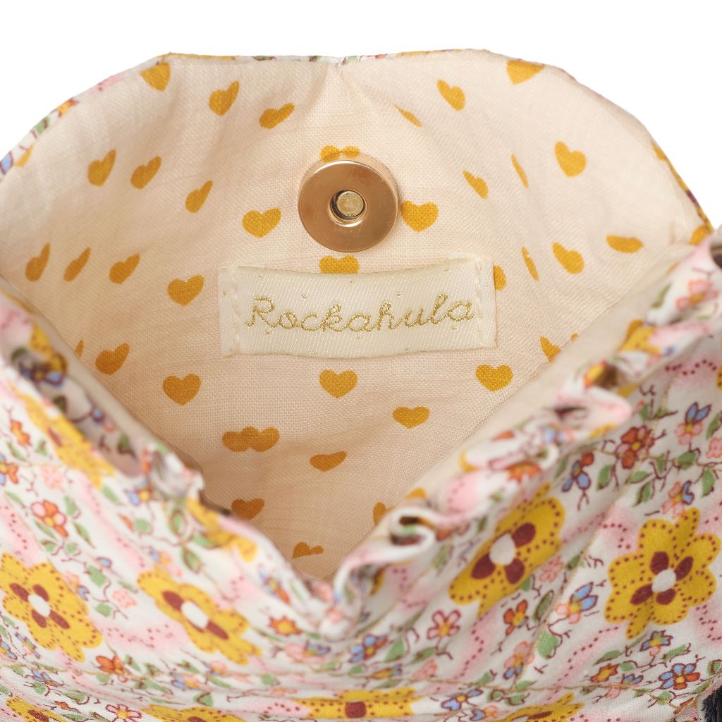 Rockahula Cottage Floral Ruffle Heart Bag