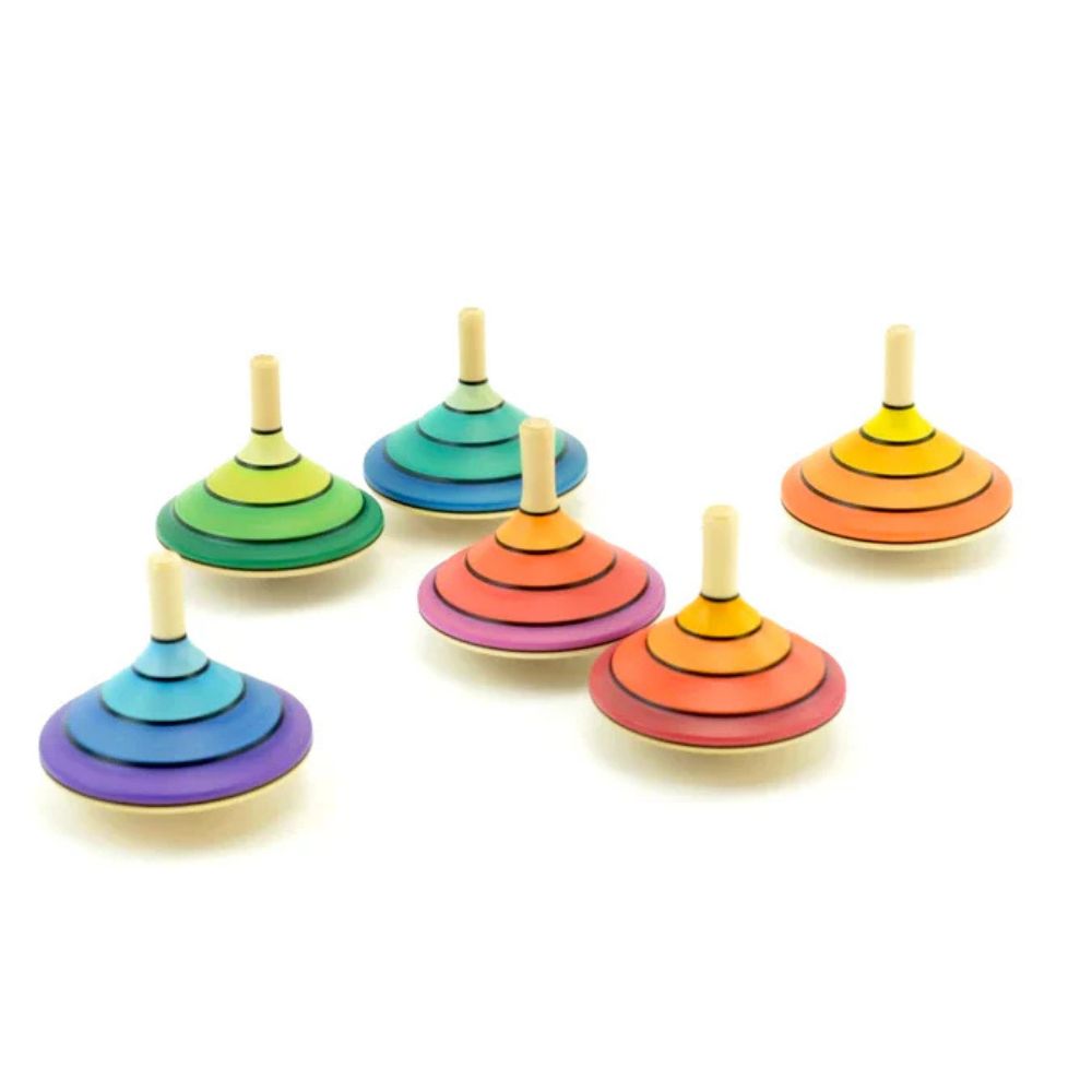 Flamenco Spinning Top - Blue