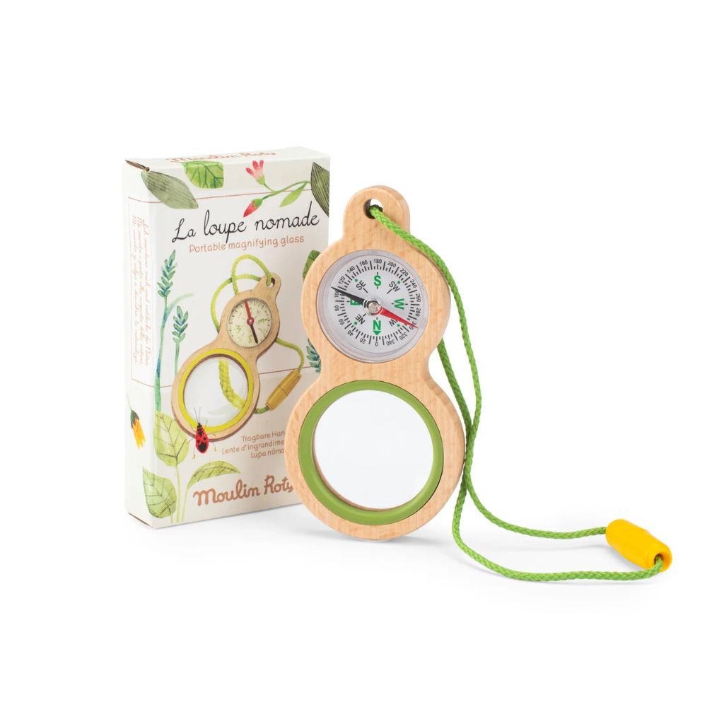 Moulin Roty Le Botaniste - Portable Magnifying Glass
