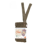 Silly Silas Granny Teddy Footless Tights Seaweed Brown