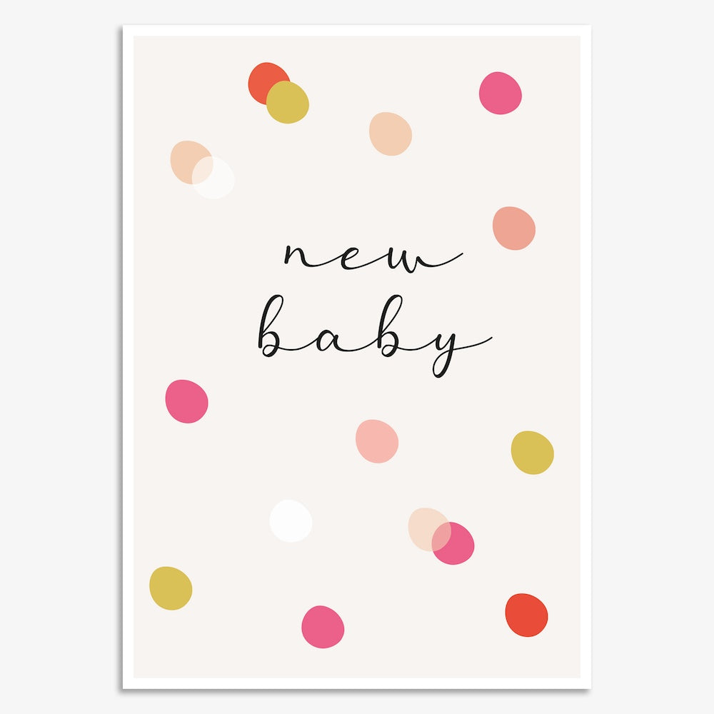 New Baby Pink Card