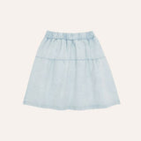 The Campamento Light Blue Denim Skirt