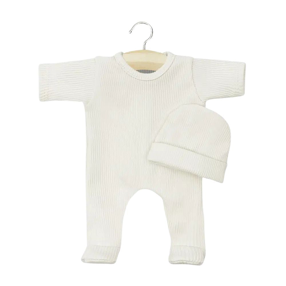 Minikane Babies Collection 28cm- Sleep Well Angel with Linen Ribbed Hat