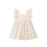 Rylee + Cru Mariposa Dress Peaches