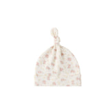 Quincy Mae Knotted Baby Hat Flower Field