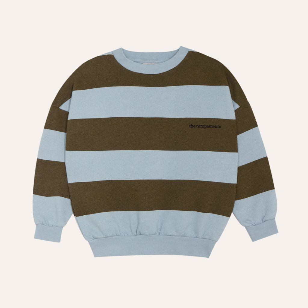 The Campamento Green Stripes Sweatshirt G