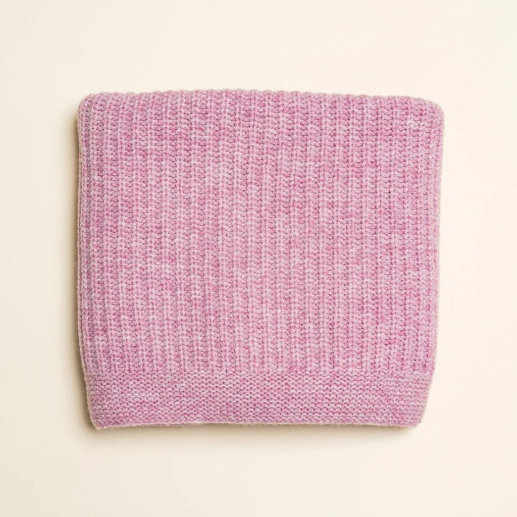 Hvid Kiki Blanket Cotton Candy