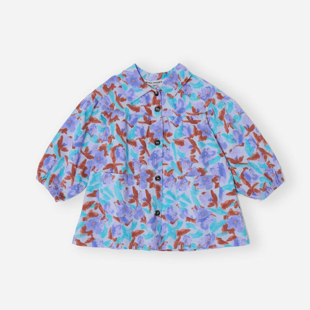 Bobo Choses Baby Watercolor All Over Woven Dress