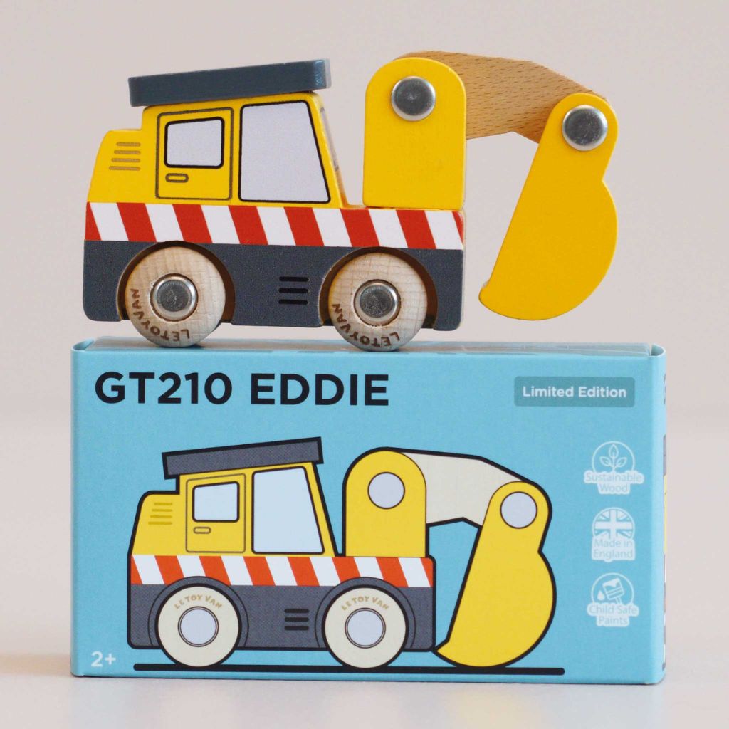 Le Toy Van Eddie Wood Excavator
