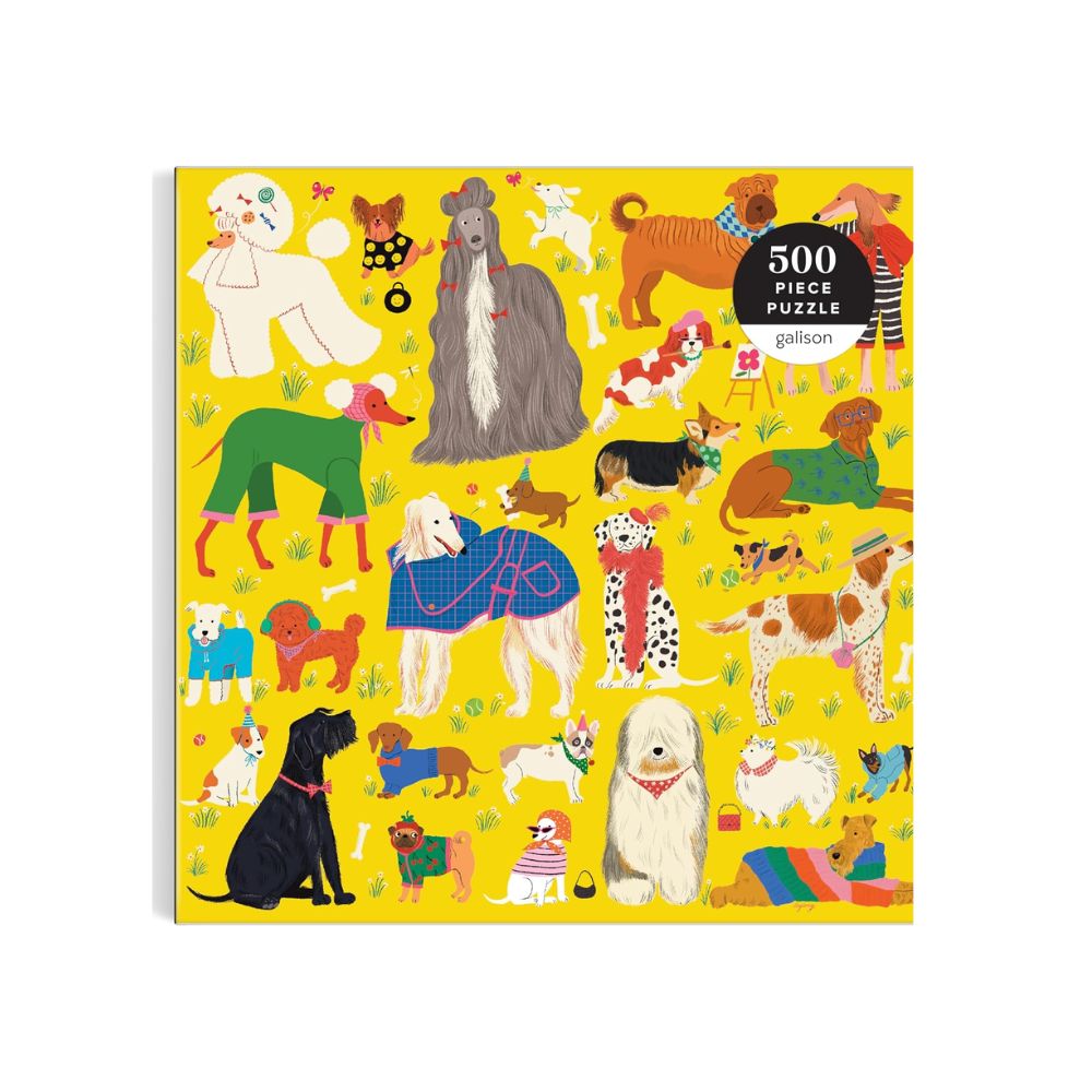 Fashionable Dogs 500 Piece Puzzle