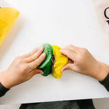 Natural Play Dough- Glitter Dino