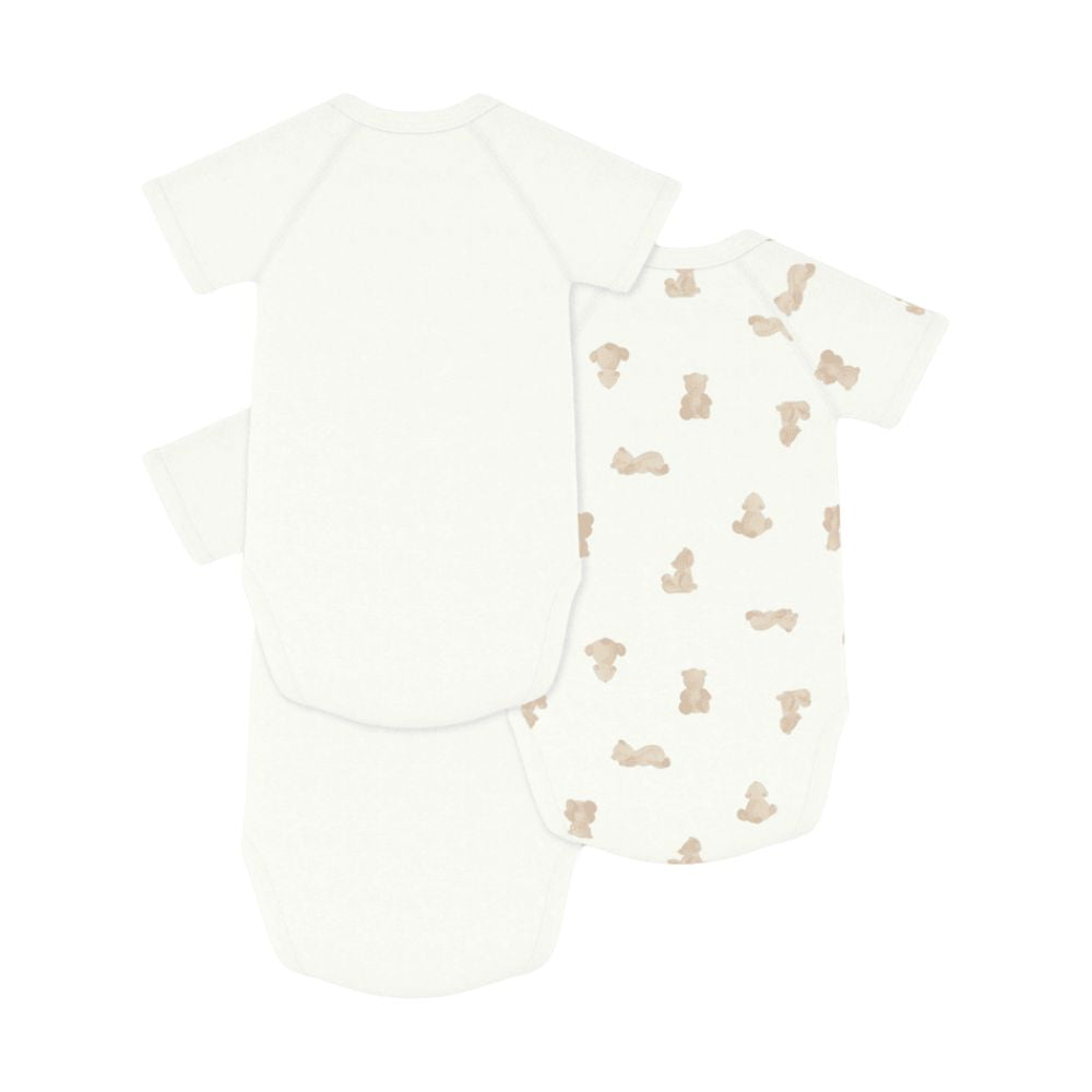 Petit Bateau SS Kimono Bodies 3pcs