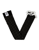 Mini Rodini Polka dot lace edge legging