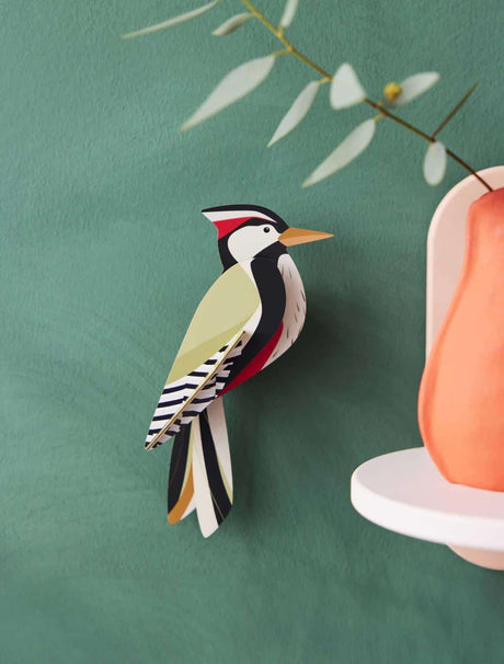 DIY 3D Wall Decoration - Woodpecker