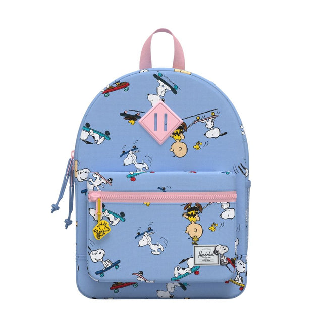 Peanuts® Herschel Heritage™ Kids Backpack Skateboarding Snoopy Open Air