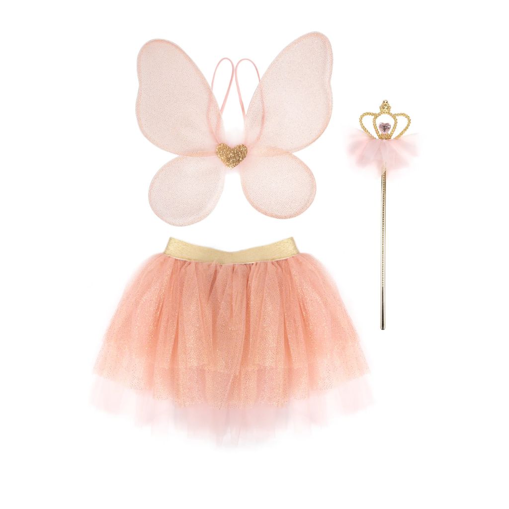 Great Pretenders Royal Fairy Princess Skirt, Pink, Size 4-6
